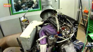 BMW Brabham BT52 Formula One 1983  Dyno Run with glowing headers [upl. by Anahpos]