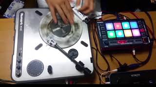 Portable Scratch System Numark PT01  Reloop NEON  Serato SL4 [upl. by Nata]