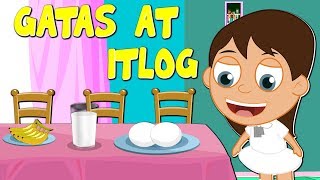 GATAS AT ITLOG  Awiting Pambata Filipino  Milk and Eggs Tagalog Nursery Rhyme [upl. by Edison705]