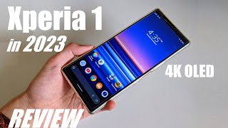 REVIEW Sony Xperia 1 in 2023  Super Tall Cinematic 4K OLED Display Android Smartphone  Worth It [upl. by Werda747]