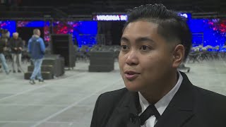 Navy vocalist excited to perform for hometown at Tattoo [upl. by Ardnasal]