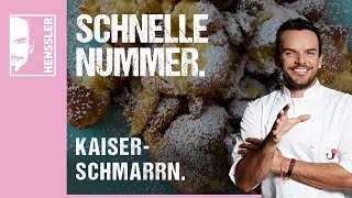 Schnelles KaiserschmarrnRezept a la Grill den Henssler von Steffen Henssler [upl. by Milks41]