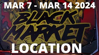 Black Market Vending Machine Location March 7 2024  Borderlands 3  Athenas [upl. by Lorrie]