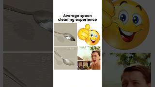 Average spoon cleaning experience [upl. by Anoyk]