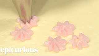 Cake Decorating 101 How to Make Star Flowers [upl. by Elatsyrk425]