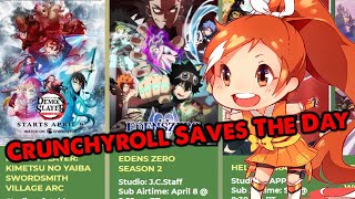 Crunchyroll Saves Edens Zero from Legal Hell and Shield Hero Season 3 News [upl. by Nylkoorb]