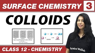 Surface Chemistry 03  Colloids  Class 12 NCERT [upl. by Jacinto]