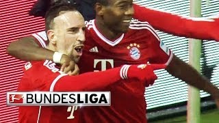 Bayerns Ribery Scores Two Goals in 70 Bremen Thrashing [upl. by Corsiglia49]