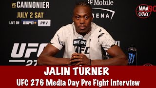 Jalin Turner On Khabib HOF amp career “I plan to be in there also” amp says hes grown leaps amp bounds [upl. by Haeckel273]