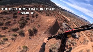 The Most Popular Jump Trail In Utah  Downhill Mtb [upl. by Sucramal]