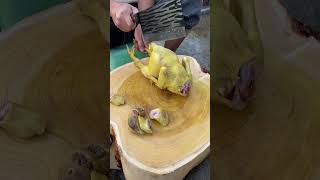 Amazing meat cutting skill in knife  Powerful of knife sharp shorts2352 [upl. by Antonietta]