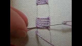 Ladder Stitch for Hand Embroidery [upl. by Berkeley]