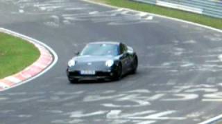 Porsche 991 Concept Drifting on Nordschleife [upl. by Nivri366]