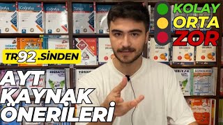 ‼️2024 AYT KİTAP ALIŞVERİŞİ TAVSİYELİ KAYNAK ÖNERİLERİ yks2024 [upl. by Arinaj]