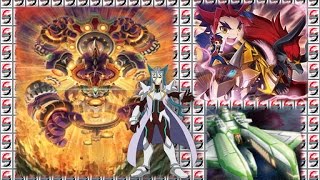 Buddyfight X New Chaos Cards A Size 30 Monster [upl. by Ynnob]