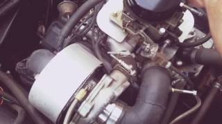 Turbo V8 Vintage Martin Draw Thru Carbureted SBC Vega [upl. by Ecinaj830]