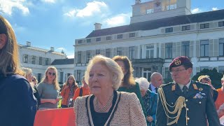 Prinses Beatrix terug op Paleis Soestdijk voor haar Spierfonds [upl. by Angelita]