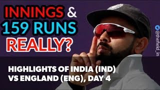 2nd Test Lord’s Day 4 Highlights from India IND vs England ENG [upl. by Jehias]