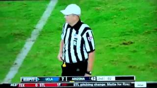 Fan Runs Onto Field Dressed As Referee [upl. by Culberson626]