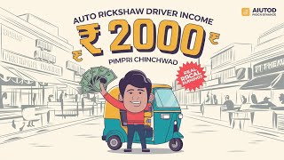 ऑटो🛺 रिक्षा ड्रायव्हर इन्कम 💰 इन पिंपरी चिंचवड  10 तासात 2 हजार टार्गेट पूर्ण  uber viralvideo [upl. by Siari]