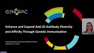 Webinar  Enhance and Expand AntiID Antibody Diversity and Affinity Through Genetic Immunization [upl. by Yanahs]