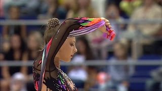 Melitina StanioutaRibbonEFWorld Cup Kazan 2016 [upl. by Cartwright]