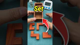 Set all wooden blocks in box mini wood toywood working art skillshand craft ideas shorts [upl. by Tito628]