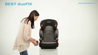 Foppapedretti caratteristiche seggiolino auto BEST duoFIX [upl. by Newbill316]