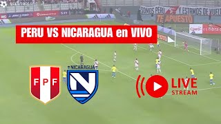 🔴 AHORA 🔴 Peru vs Nicaragua AMISTOSO 2024 en VIVO 🏆 [upl. by Darsie]