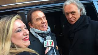 Studio 90 Italia Intervista di Paola 4 a Roby Facchinetti e Riccardo Fogli Sanremo 2018 [upl. by Ennaeus]