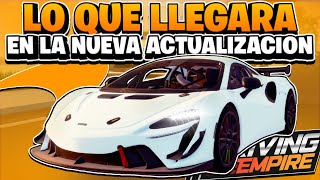 ¡TODO LO QUE LLEGARÁ EN LA NUEVA ACTUALIZACIÓN DE DRIVING EMPIRE  ¡NUEVO MCLAREN DE CARRERAS 👑 [upl. by Gamaliel]