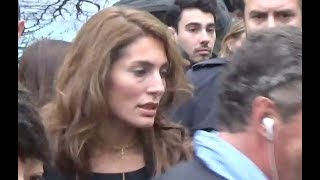 Caterina MURINO  Paris Fashion Week 1 october 2017 show John Galliano  octobre PFW [upl. by Inanuah]