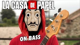 La Casa de Papel  Bella Ciao on BASS 🎸 [upl. by Nniuqal]