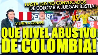 PERUANOS PREOCUPADOS DE ENFRENTAR A COLOMBIA EN ELIMINATORIAS ¡QUE ABUSIV0 NIVEL DE COLOMBIA [upl. by Ahsemak]