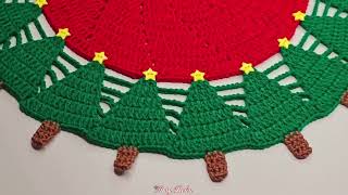 🌲Aprende a tejer a crochet para tu hogar quotDECORACIÓN NAVIDEÑAquot patrón paso a paso [upl. by Waldon]