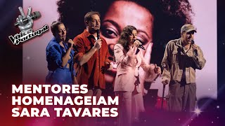 Os mentores homenageiam Sara Tavares  Tirateimas The Voice Portugal 2023 [upl. by Pressey]