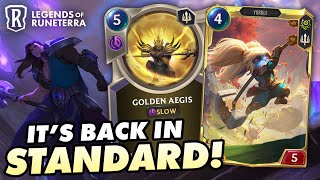 My FAVOURITE deck is back in Standard  Legends of Runeterra  Standard  Poppy Taric [upl. by Keg]