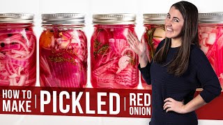 How to Make Pickled Red Onions  The Stay At Home Chef [upl. by Amsirp]