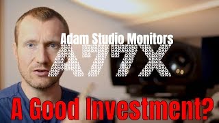 Adam A77x Studio Monitors Review amp Unboxing [upl. by Carnay784]