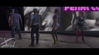 Trannies fighting transgender fight clubD gta5 [upl. by Darlleen]