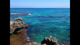 lo splendido mare dellAddaura 4K  Palermo  Sicilia [upl. by Llenehc]