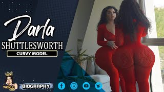 Curvy Fashion Queen Darla Shuttlesworth Plus Size Model Wiki Age Lifestyle and Latest Outfits [upl. by Owen]