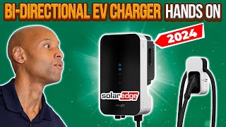 New SolarEdge Bidirectional EV Charger Hands On Review [upl. by Tristram]