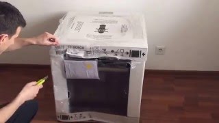 Cuptor încorporabil BOSCH HBA42S350E UNBOXING [upl. by Rosemari]