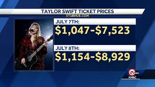 Remaining tickets for Taylor Swift’s performances at Arrowhead Stadium well into the thousands [upl. by Lindeberg342]