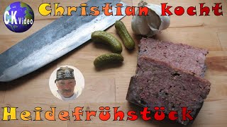 🍴Christian kocht🍴 Vlog 24 🍽 Heidefrühstück 🍽 gekochtes Mett in Aspik 🍽 [upl. by Dlanar]