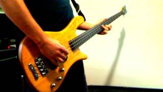 Kids in the Hall Theme Shadowy Men On A Shadowy Planet  Bass Cover [upl. by Akins]