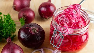 Quick Pickled Red Onions [upl. by Juxon]