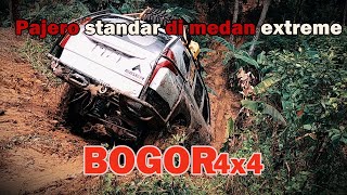 New Pajero Terjun di Event Off Road Extreme Bogor 4x4 [upl. by Trilly]