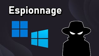 Arrêter lespionnage de Windows [upl. by Rodablas546]